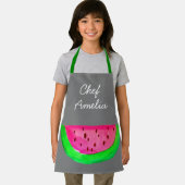 Junior chef watermeloen kleurrijke kinderen schort (Insitu)