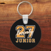 Junior Class 2027 Afstuderen Terug naar school Sin Sleutelhanger (Voorkant)