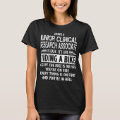 Junior Clinical Research Associate T-shirt (Voorkant)