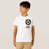 Junior Crew Shirt, rood T-shirt (Voorkant volledig)