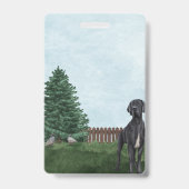 Junior detective naamplaatje voor het oplossen van badge (Achterkant)