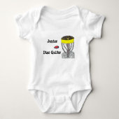 Junior Disk Golfer-baby-bodysuit Romper (Voorkant)