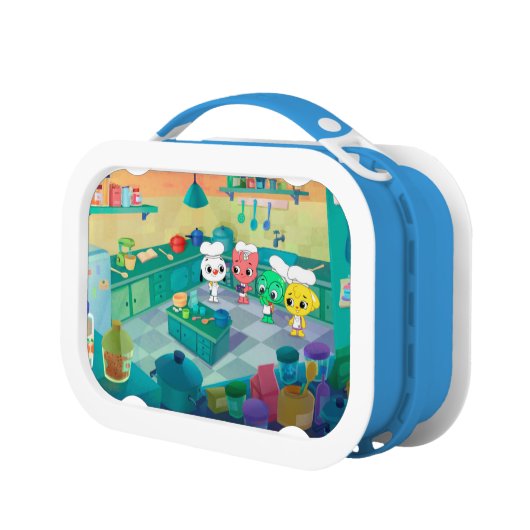 Junior en Friends Lunchbox (Links)