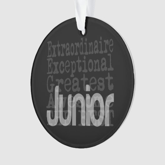 Junior Extraordinaire Ornament (voorkant)