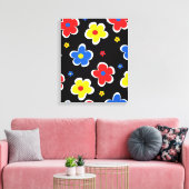 Junior Florals Canvas Afdruk (Insitu (Woonkamer))