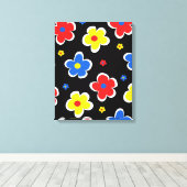 Junior Florals Canvas Afdruk (Insitu (Houten vloer))