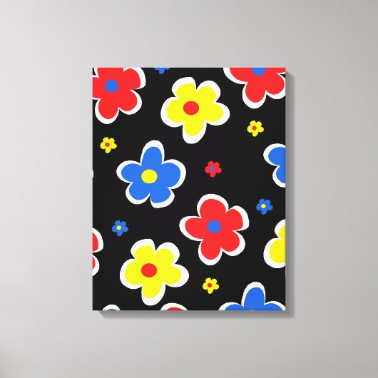 Junior Florals Canvas Afdruk (Voorkant)