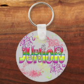 Junior - Flowers 2 Sleutelhanger (Voorkant)