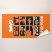 Junior Girls Tennis Player Badhanddoek (Badhanddoek)