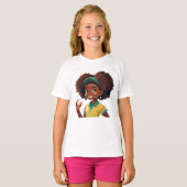 Junior Golf T-shirt (Voorkant volledig)