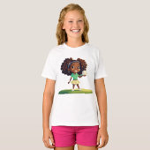 Junior Golf T-shirt (Voorkant volledig)