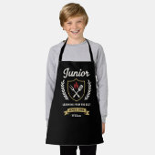 Junior Griller Embleem BBQ Vader Schort (Gedragen)