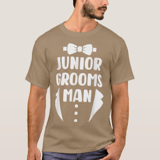 Junior Grooms Man Wedding Party Wedding Marriage T-shirt