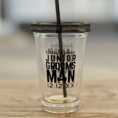 Junior Groomsman Wedding Favor Tumbler Acryl Drinkbeker