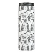 JUNIOR Handlers Dog Show Black Toile Thermosbeker (Achterkant)