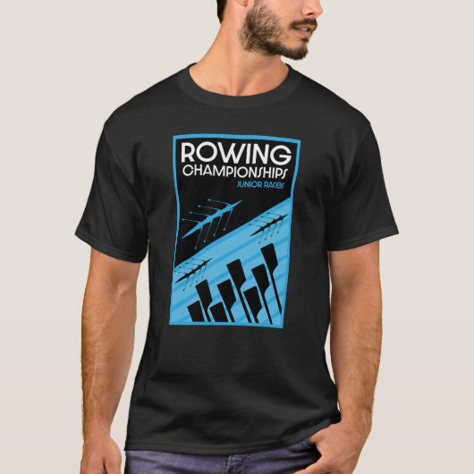 Junior Internationaal Roeien T-shirt (Voorkant)