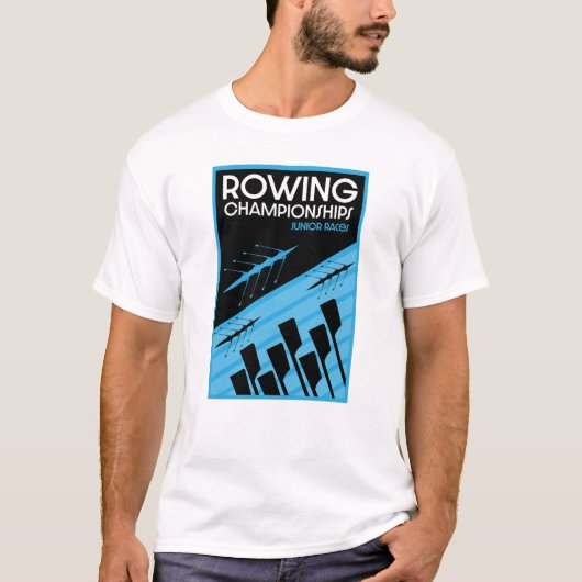 Junior Internationaal Roeien T-shirt (Voorkant)