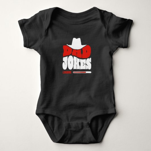 Junior Joker Cowboy Hoed Baby Bodysuit - Grappig (Voorkant)