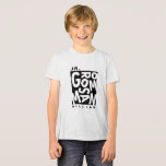 Junior Jr. Bruidsjonker, bruiloftsgasten Tri-Blend Shirt<br><div class="desc">Modern bruiloft Junior Jr. Bruidsjonker tri-blend shirt,  zwarte typografie t-shirt. Een perfect cadeau voor je bruiloftsgasten.</div>