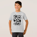 Junior Jr. Bruidsjonker Huwelijksfeest Crew T-shirt<br><div class="desc">Moderne junior jr. bruidsjonker shirt,  zwart typografie t-shirt. Een perfect cadeau voor je huwelijksfeest leden.</div>