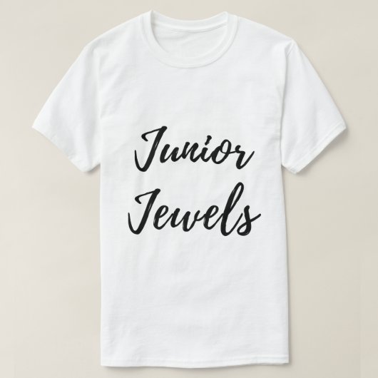 Junior juwelen t-shirt (Design voorkant)
