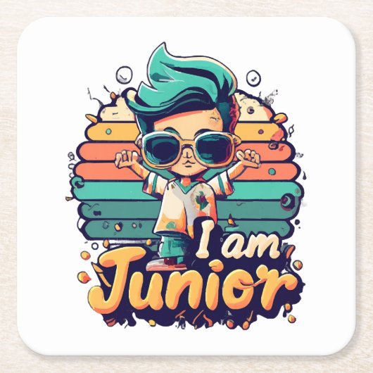 Junior Kartonnen Onderzetters (Voorkant)