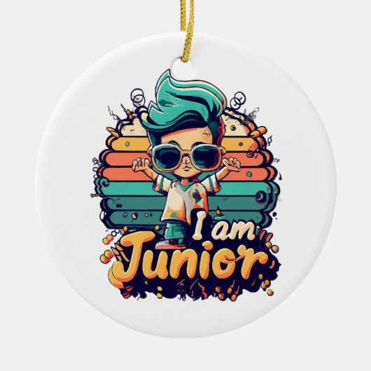 Junior Keramisch Ornament (Voorkant)
