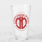 Junior League of Miami Glas (Achterkant)