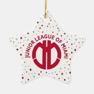 Junior League of Miami Keramisch Ornament