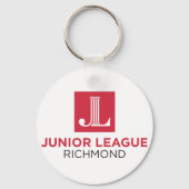 Junior League of Richmond Sleutelhanger (Achterkant)