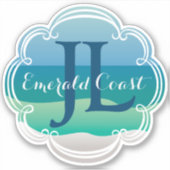 Junior League of the Emerald Coast Sticker (Voorkant)