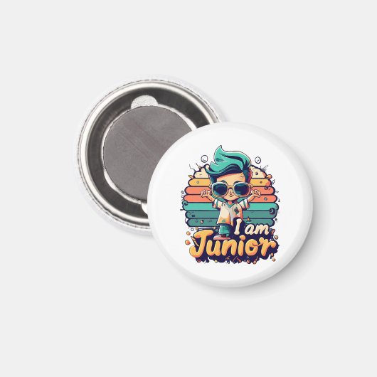 Junior Magneet (Voorkant / Achterkant)