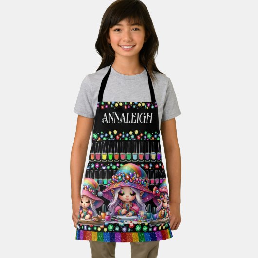 JUNIOR Manicure Nail Technician Schort (Insitu)