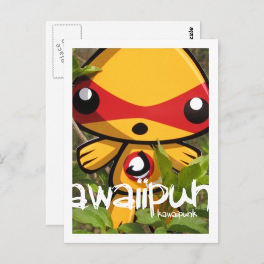 Junior Mascot Briefkaart (Voorkant / Achterkant)