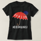 Junior Meteoroloog Tshirt (Design voorkant)