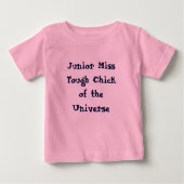 Junior Miss Tough Chick van het T-shirt van het un (Voorkant)