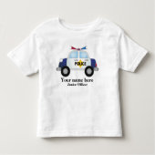 Junior Officer Politiewagen t shirt (Voorkant)