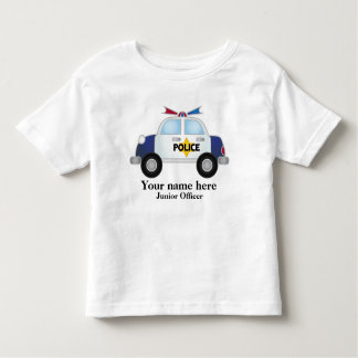 Junior Officer Politiewagen t shirt