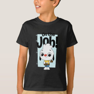 Junior op de baan t-shirt
