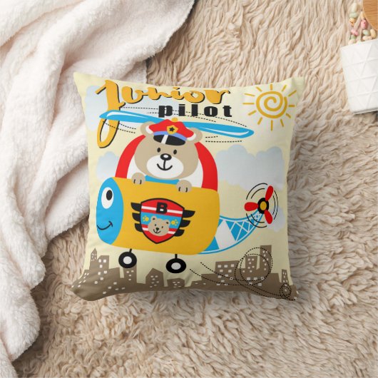 Junior Pilot Beer Kussen (Deken)