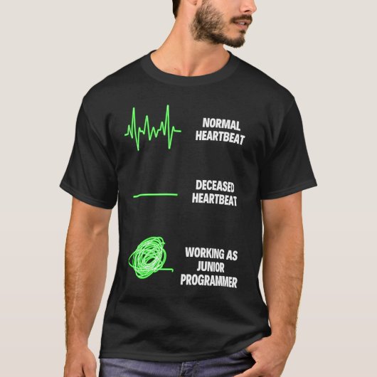 Junior Programmer Professional Worker Programming  T-shirt (Voorkant)