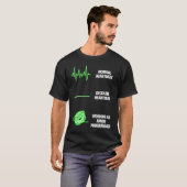 Junior Programmer Professional Worker Programming  T-shirt (Voorkant volledig)