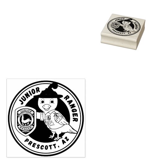 Junior Ranger Stamp Rubberstempel (Gestempeld)