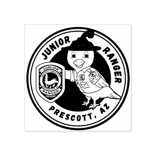 Junior Ranger Stamp Rubberstempel (Afrduk)