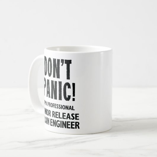 Junior Release Train Engineer Koffiemok (Voorkant links)
