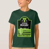 Junior Rugby Players T-Shirt (Voorkant)