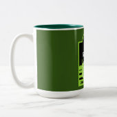 Junior Rugby-spelers Tweekleurige Koffiemok (Links)