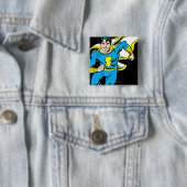 Junior Running Vierkante Button 5,1 Cm (In situ)