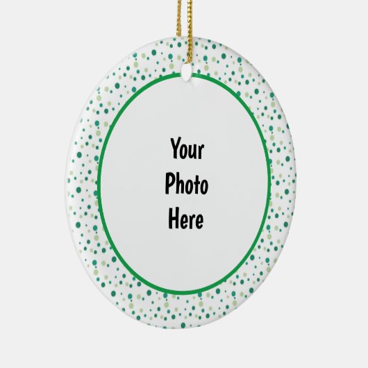 Junior Scout met kerstversiering Keramisch Ornament (Rechts)