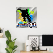 Junior - Skateboarding Poster (Thuiskantoor)